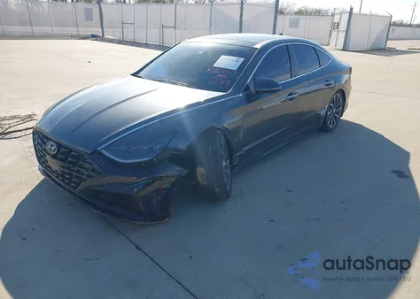 2022 Hyundai Sonata Limited из США, поврежденный, VIN KMHL34J25NA182853